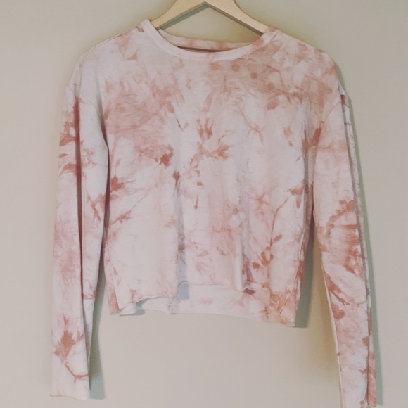 Pink tie dye pull over - Picture 2 of 3